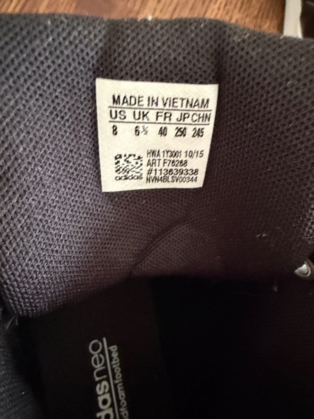 adidas Black High-Top Sneakers with White Soles - Picture 3 of 7